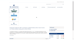 Desktop Screenshot of gruppodeagostini.it