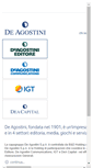Mobile Screenshot of gruppodeagostini.it